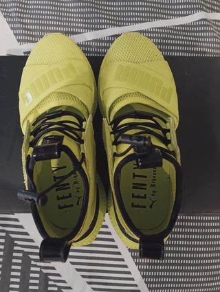 Zapatos Puma Mujer Verde Talla 35.5