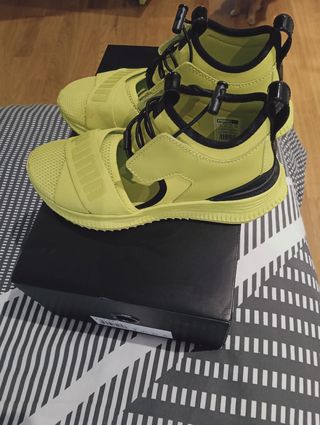 Zapatos Puma Mujer Verde Talla 35.5