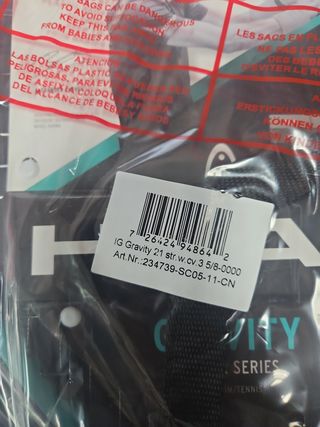 Raqueta Tenis Head Gravity JR21