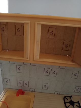 Cocinita de juguete antigua