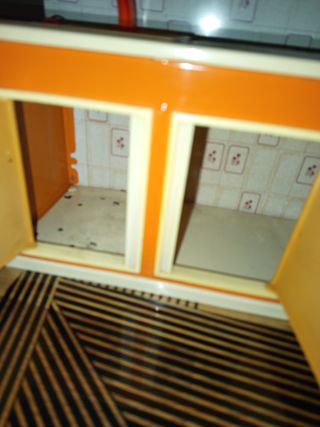 Cocinita de juguete antigua