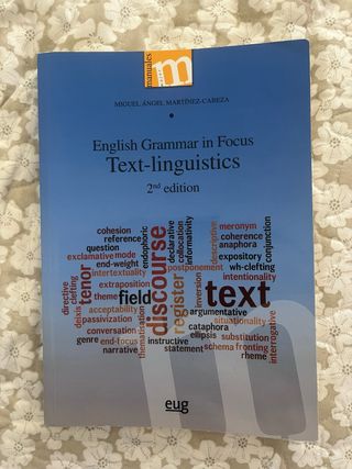 English grammar in focus: text-linguistics
