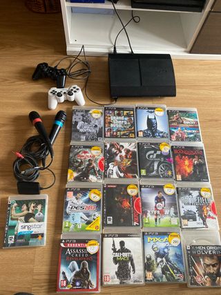 Consola PlayStation 3 PS3 Negra