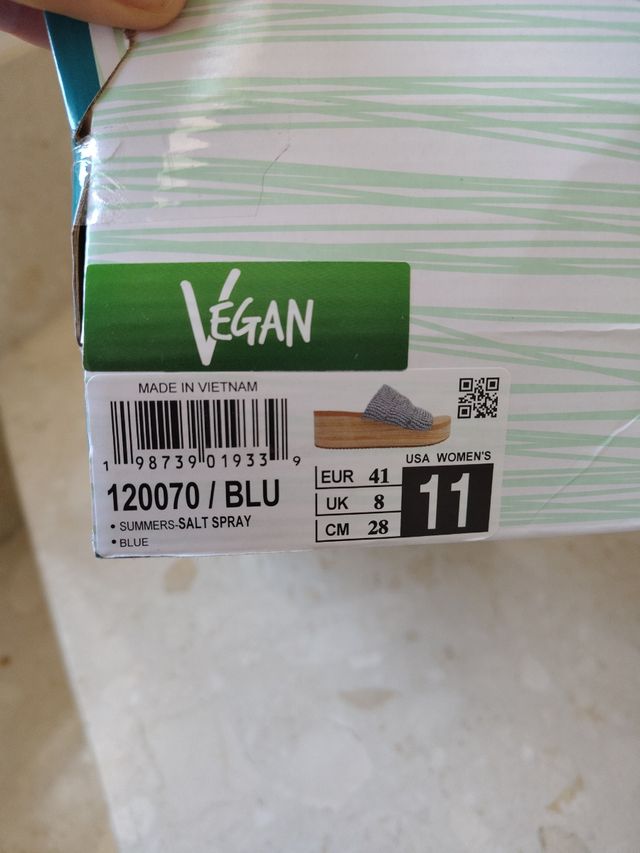 Chanclas Skechers Cali Talla 41 Nuevas