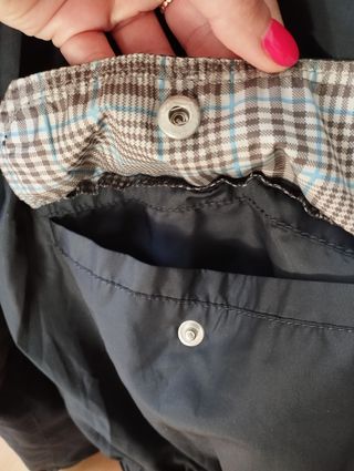 Cazadora Zara reversible de chico