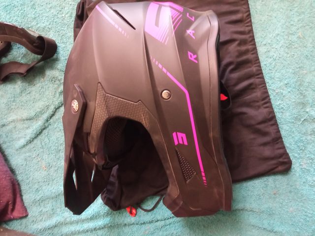 Casco Motocross Shot Race Gear + Gafas