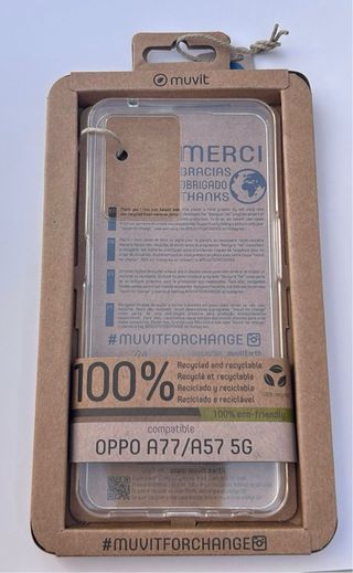 Cover Muvit per Oppo A77/A57 5G