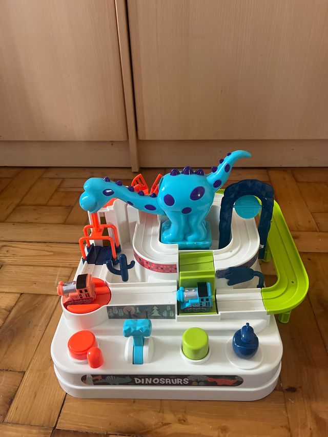 Circuito de Coches Dinosaurios