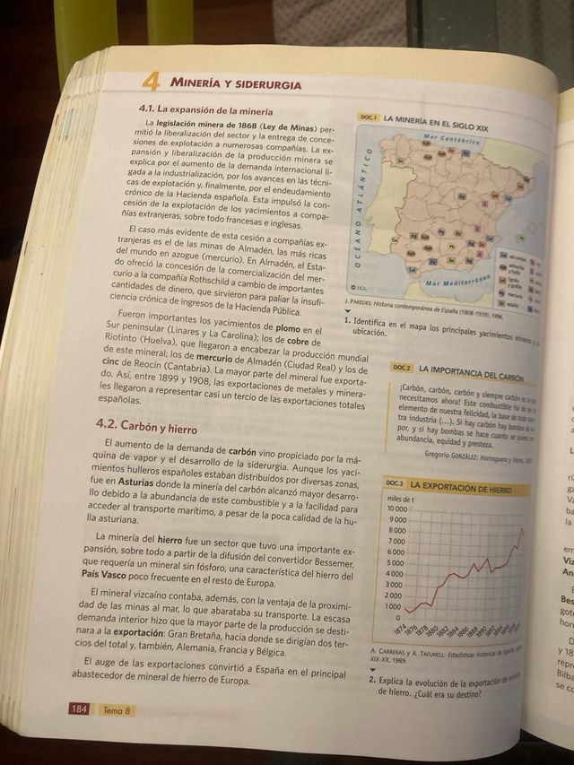 HE (HISTORIA DE ESPAÑA) 2ºBACHILLERATO
