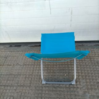 Silla Playa Plegable Ligera Azul
