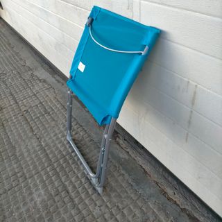 Silla Playa Plegable Ligera Azul