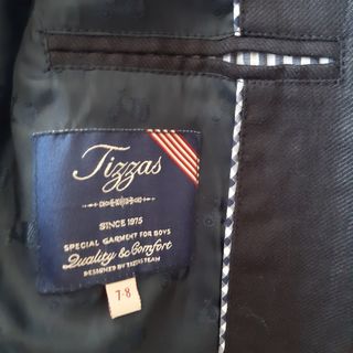 Chaqueta americana niño azul marino