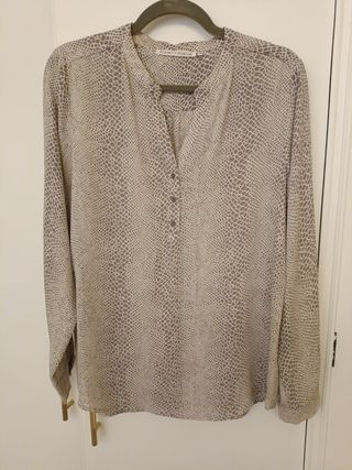 Violet + Claire Camisa Manga Larga Estampada