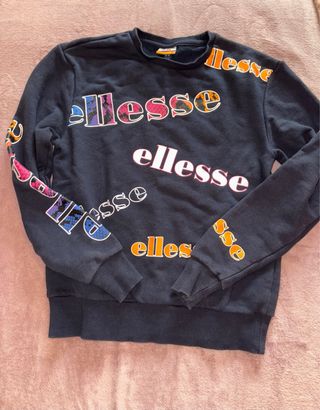 Sudadera Ellesse Negra Multicolor