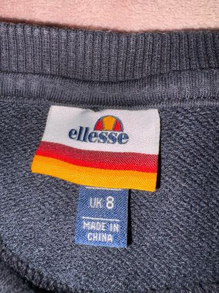 Sudadera Ellesse Negra Multicolor