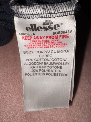 Sudadera Ellesse Negra Multicolor