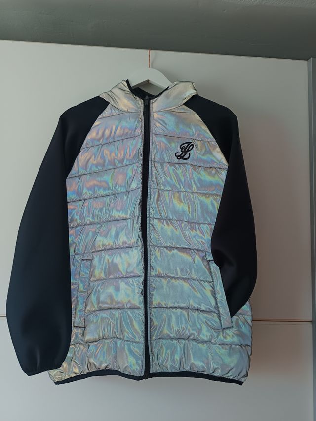 Chaqueta Reflectante Illusive Plateada