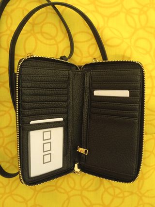 OFERTA NAVIDAD Monedero Misako Negro Nuevo