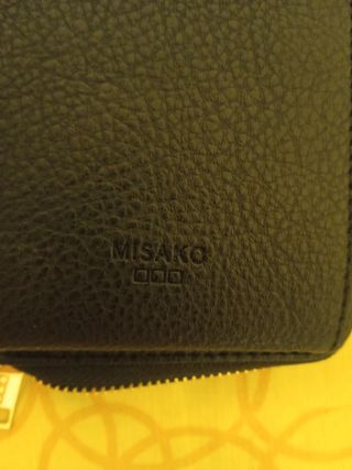 OFERTA NAVIDAD Monedero Misako Negro Nuevo