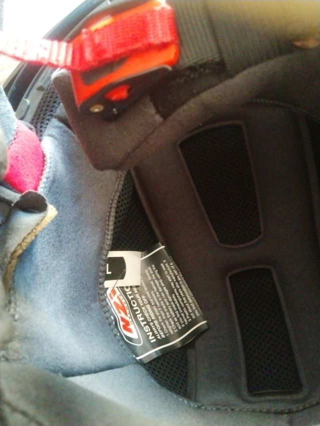 Casco de moto NZI,talla L