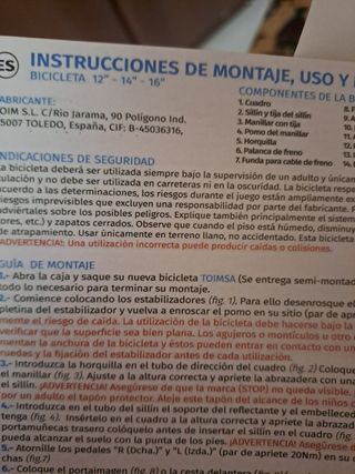 Ruedines bici como nuevos