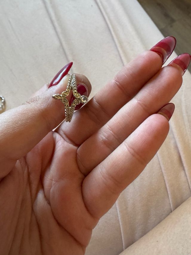 Conjunto de 6 Anillos Plateados