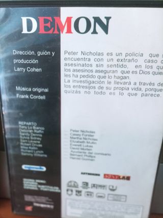 PELÍCULAS DE TERROR OFERTA 2 DVD NUEVOS 