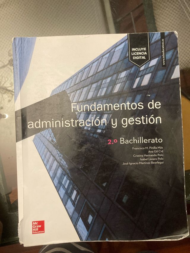 Fundamentos de administración y gestión 2.º Bac...