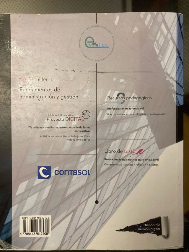 Fundamentos de administración y gestión 2.º Bac...