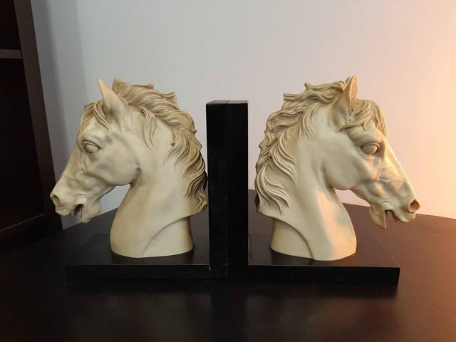 Suportes para livros Vintage Cabeça de Cavalo