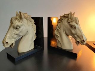 Suportes para livros Vintage Cabeça de Cavalo
