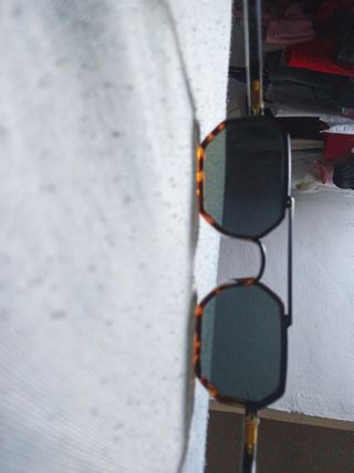 Occhiali da sole marroni