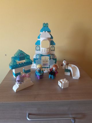 Lego Duplo Castillo Frozen con Olaf, Elsa y Anna