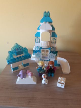 Lego Duplo Castillo Frozen con Olaf, Elsa y Anna