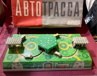 Juguete Ruso Antiguo Abtotpacca a Cuerda