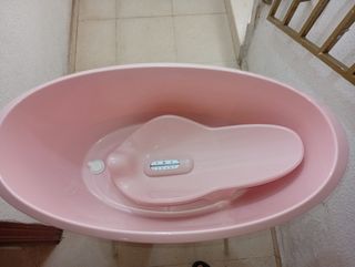 Bañera para bebé rosa