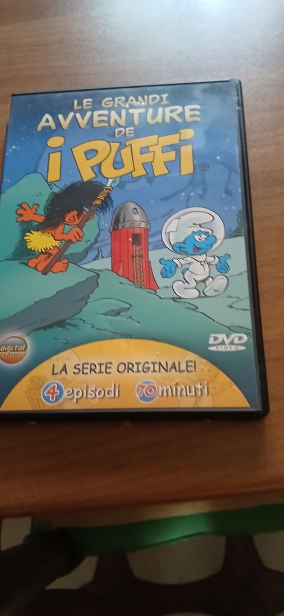 3 DVD I Puffi -  La Sirenetta. Ninja