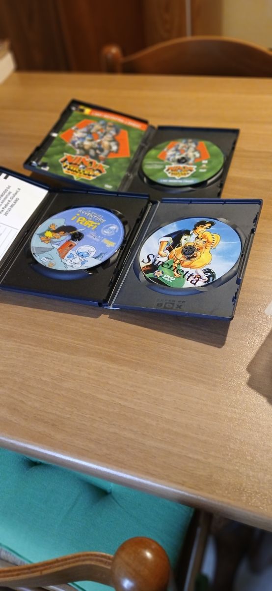 3 DVD I Puffi -  La Sirenetta. Ninja