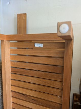 Banco de madera Ikea Molger