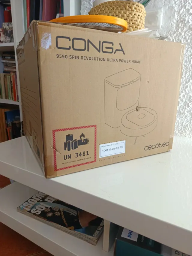 Conga 9590 Aspirador Robô