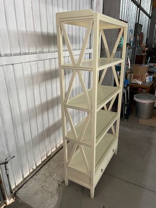 Estantería Beige/Blanca NUEVA