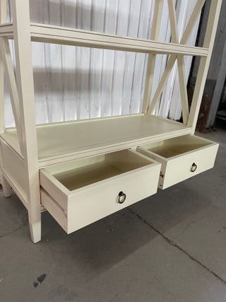 Estantería Beige/Blanca NUEVA