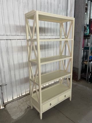 Estantería Beige/Blanca NUEVA