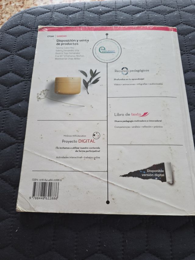 Disposición y venta de productos