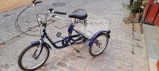 Triciclo Amat Azul con cesta
