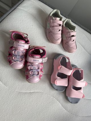 Zapatos niña Geox adidas New Balance Talla 23-23.5