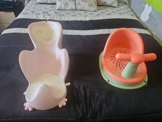 Asiento de bebé para baño