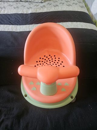 Asiento de bebé para baño