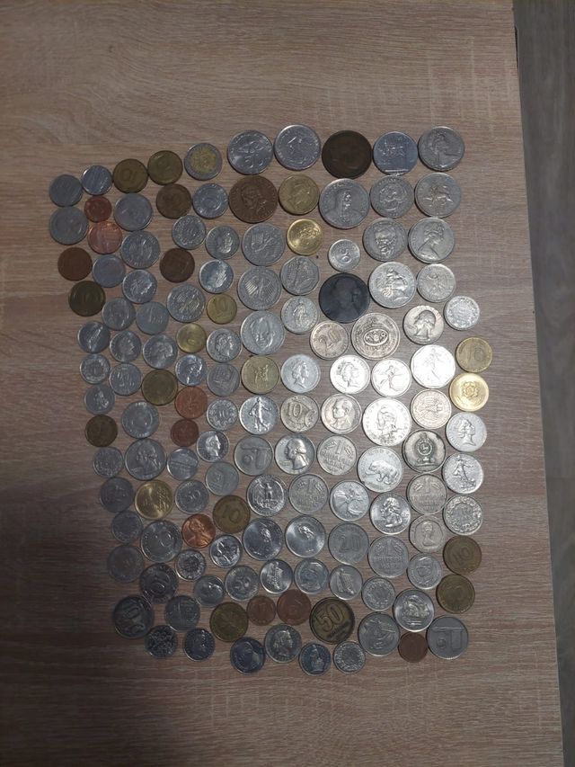 Colección de más de 50 monedas antiguas