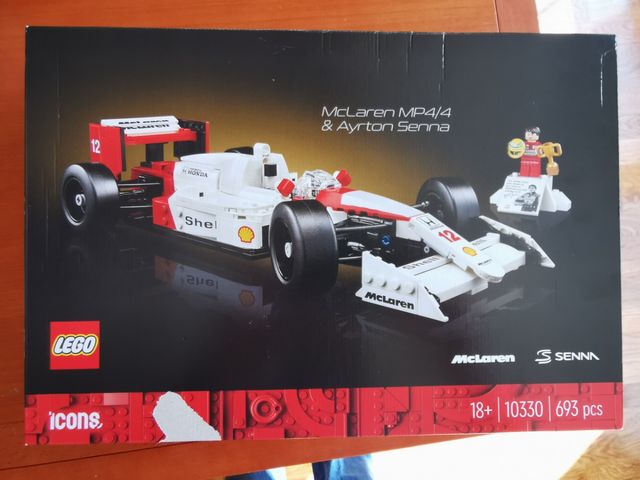 Lego 10330 Ayrton Senna. Complete. No instructions